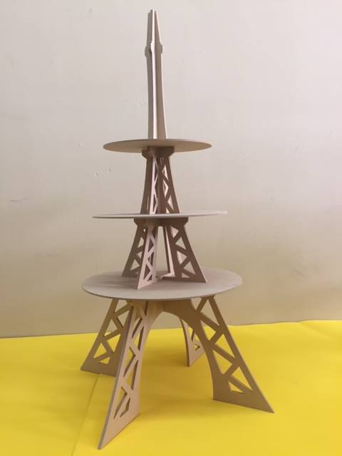 Kosciuszko bolita bombilla Torre Eiffel con repisas 70cm - Material de Arte en México